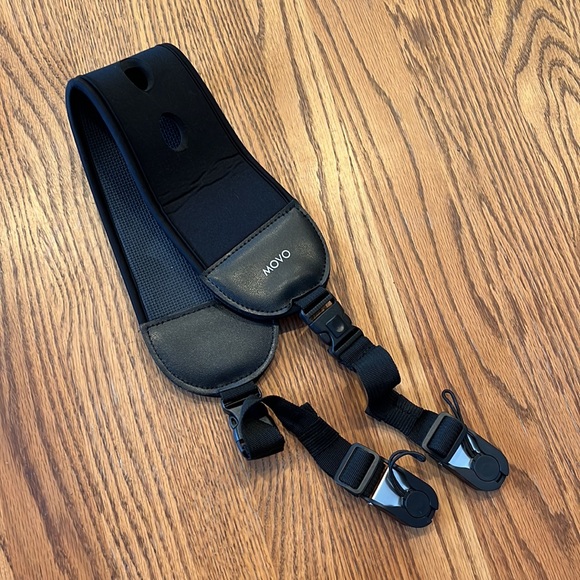 Movo NS-9 black camera strap quick release hand and neck straps, open box - Picture 6 of 8